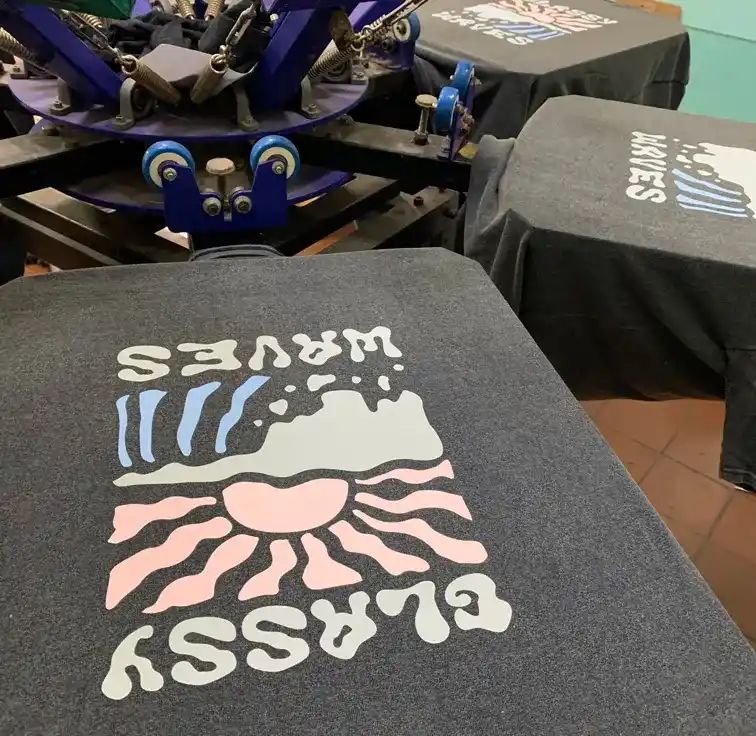 Remeras impresas en Serigrafia